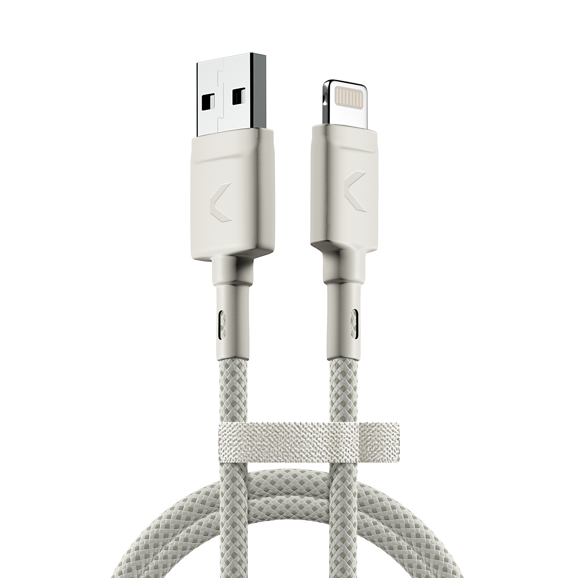 COMMO RANGE USB-A to Lightning - Light Gray